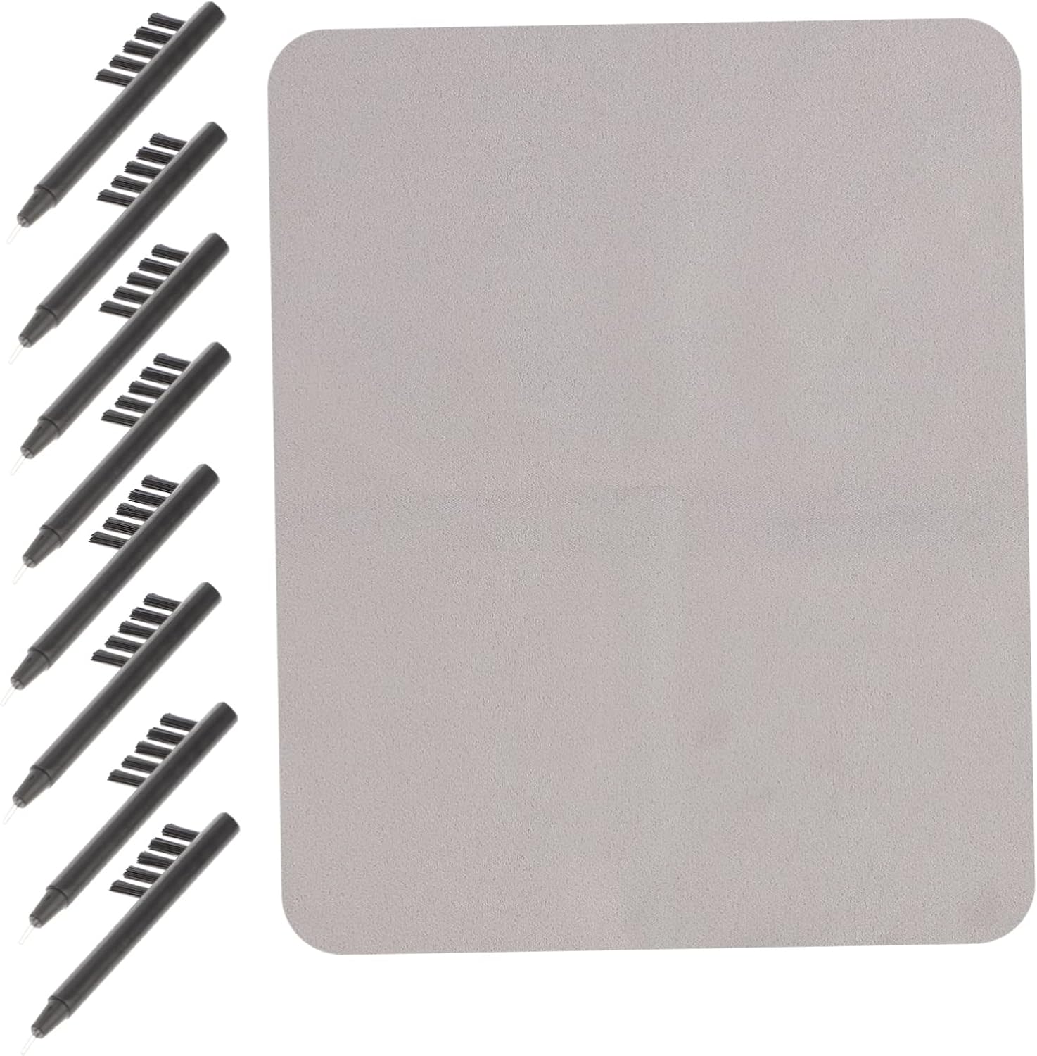 1set Hearing Aid Cleaning Brush Set Hearing Amplifier Cleaning Tool Cloth Magnet Design