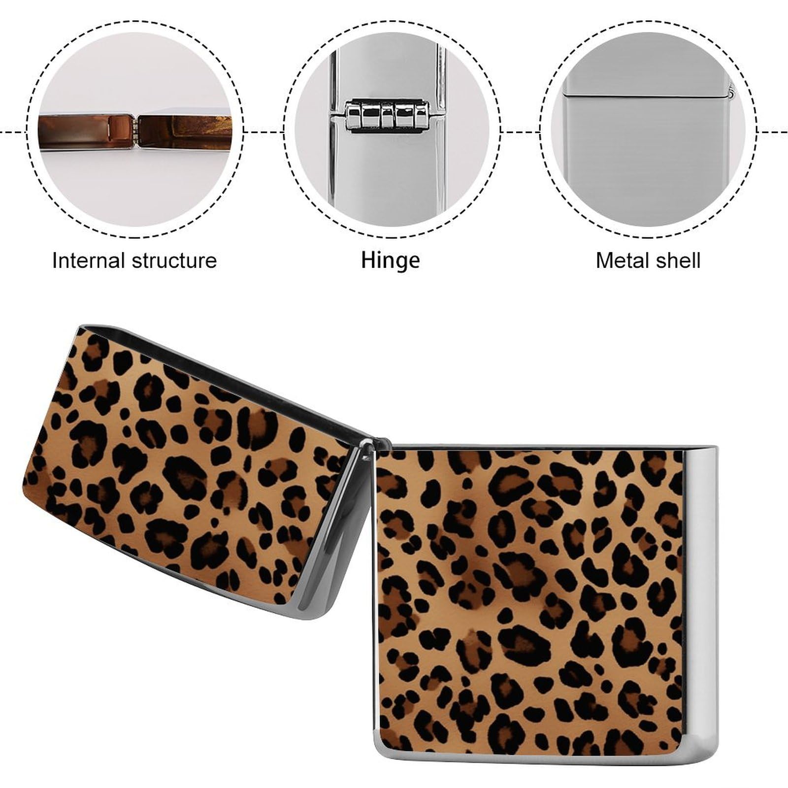 leopard cigarette case Amazon.com: Leopard Print Metal Lighter Case Windproof Vintage Lighters  Holder Reusable Cool Cigarette Lighter Cover for Men Personalized Pocket  Flip Lighters Sleeve Double Sided Portable Protective Sleeve : Health &  Household