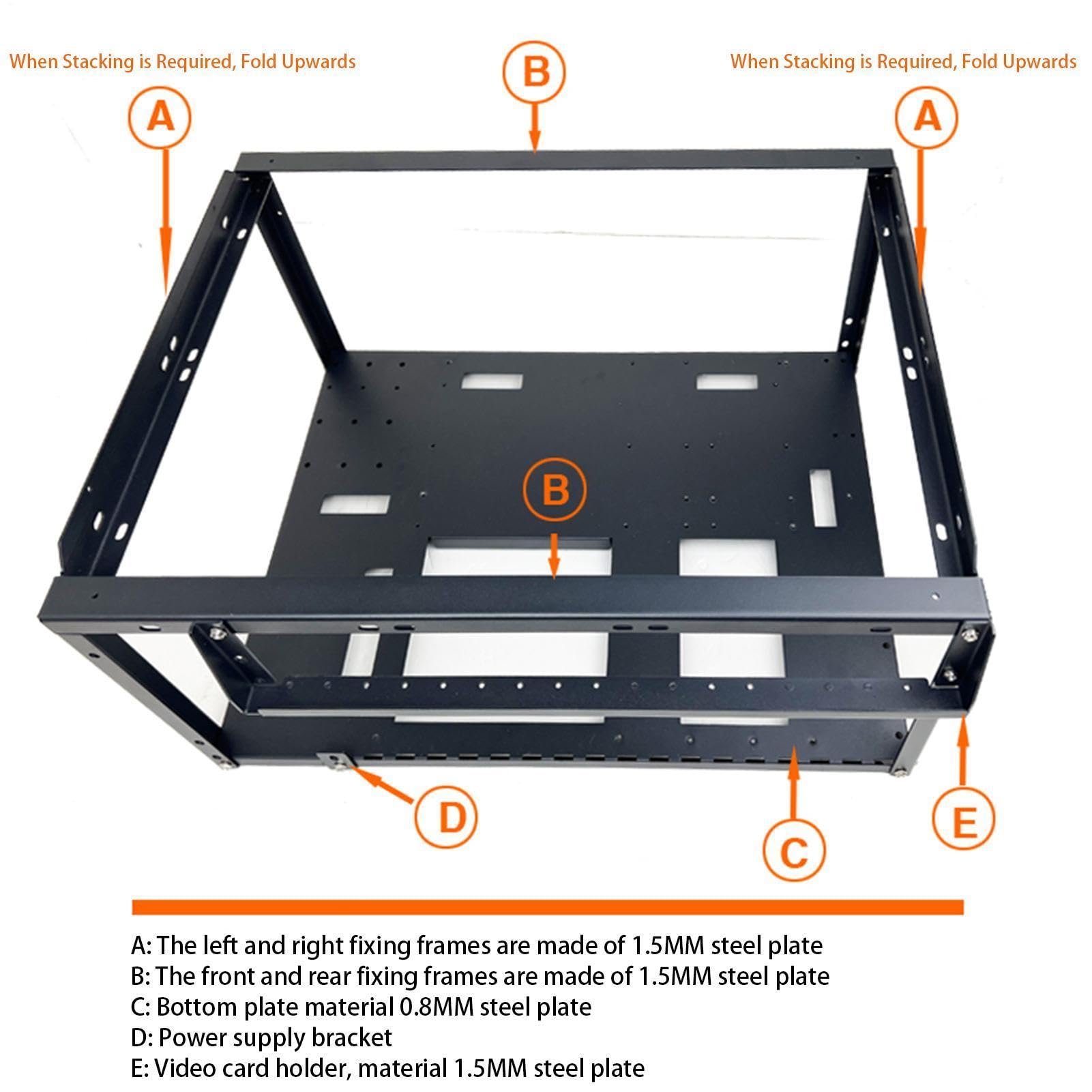 Mini carcasa para PC, carcasa de computadora de escritorio, chasis de | bricolaje, diseño de carcasa de componentes compactos, estación de trabajo de oficina, creación de contenido, hardware de