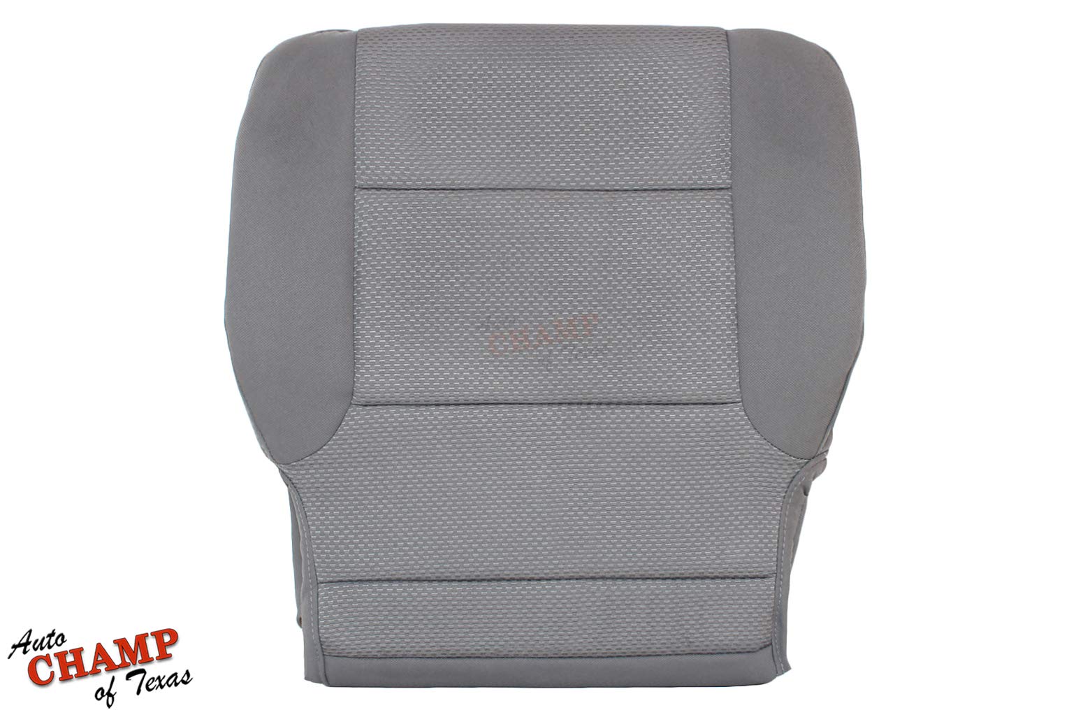 Auto Champ Of Texas: Compatible with - 2014-2019 Chevy Silverado W/T Base HD -Driver Side Bottom Cloth Seat Cover Gray