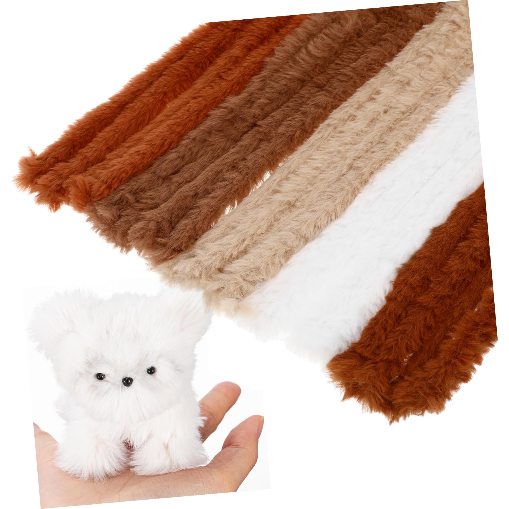 OSALADI 10Pcs Chenille Pipe Cleaners Bendable Twisting Sticks for DIY Crafts Soft and Flexible Crafting Wires for Art Projects Sturdy and Craft Supplies