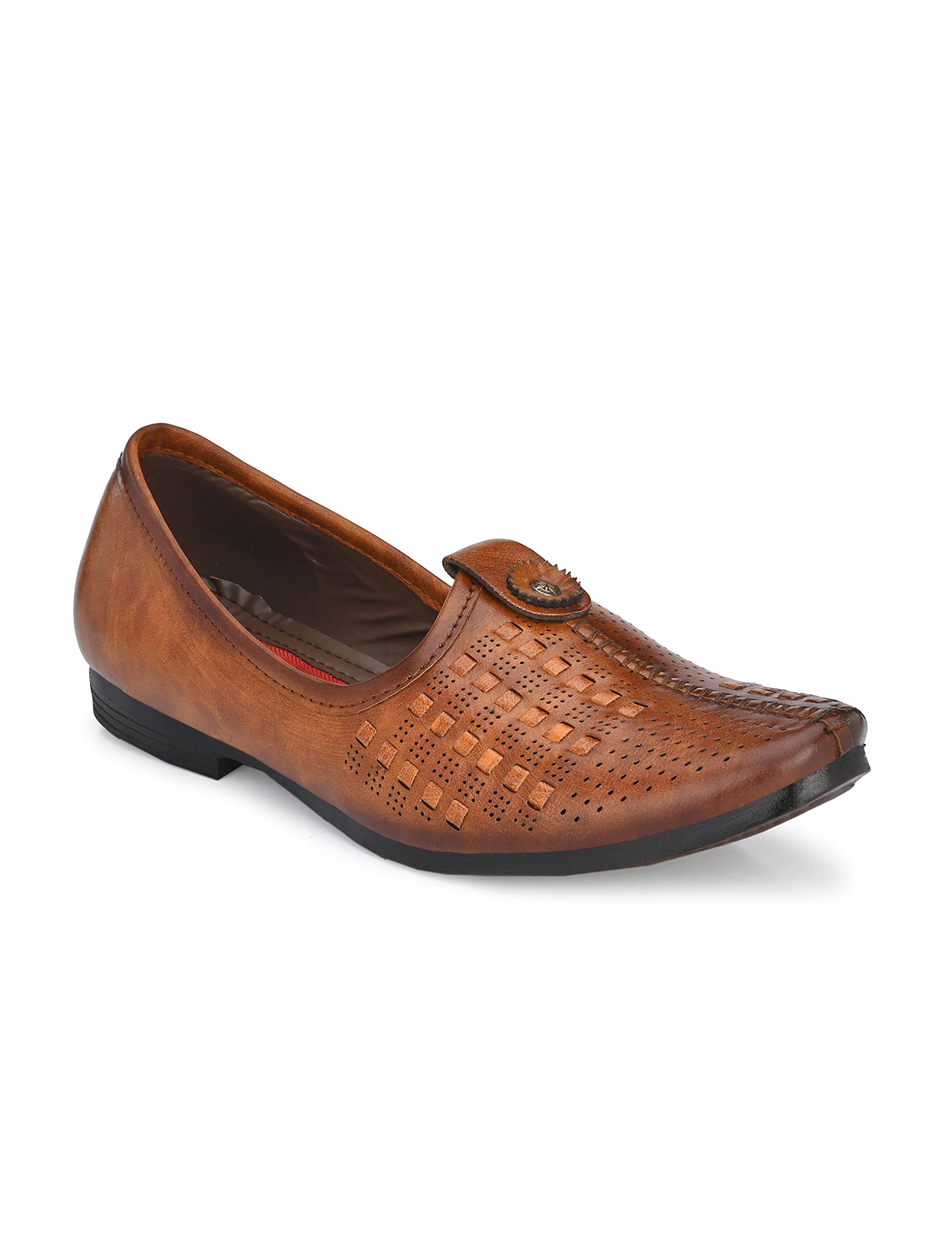 FASHION VICTIM 1001 Stylish Ethnic wear/Juttis/Mojari/nagra for Men Tan (B0936J7TV7) Amazon Price History, Amazon Price Tracker