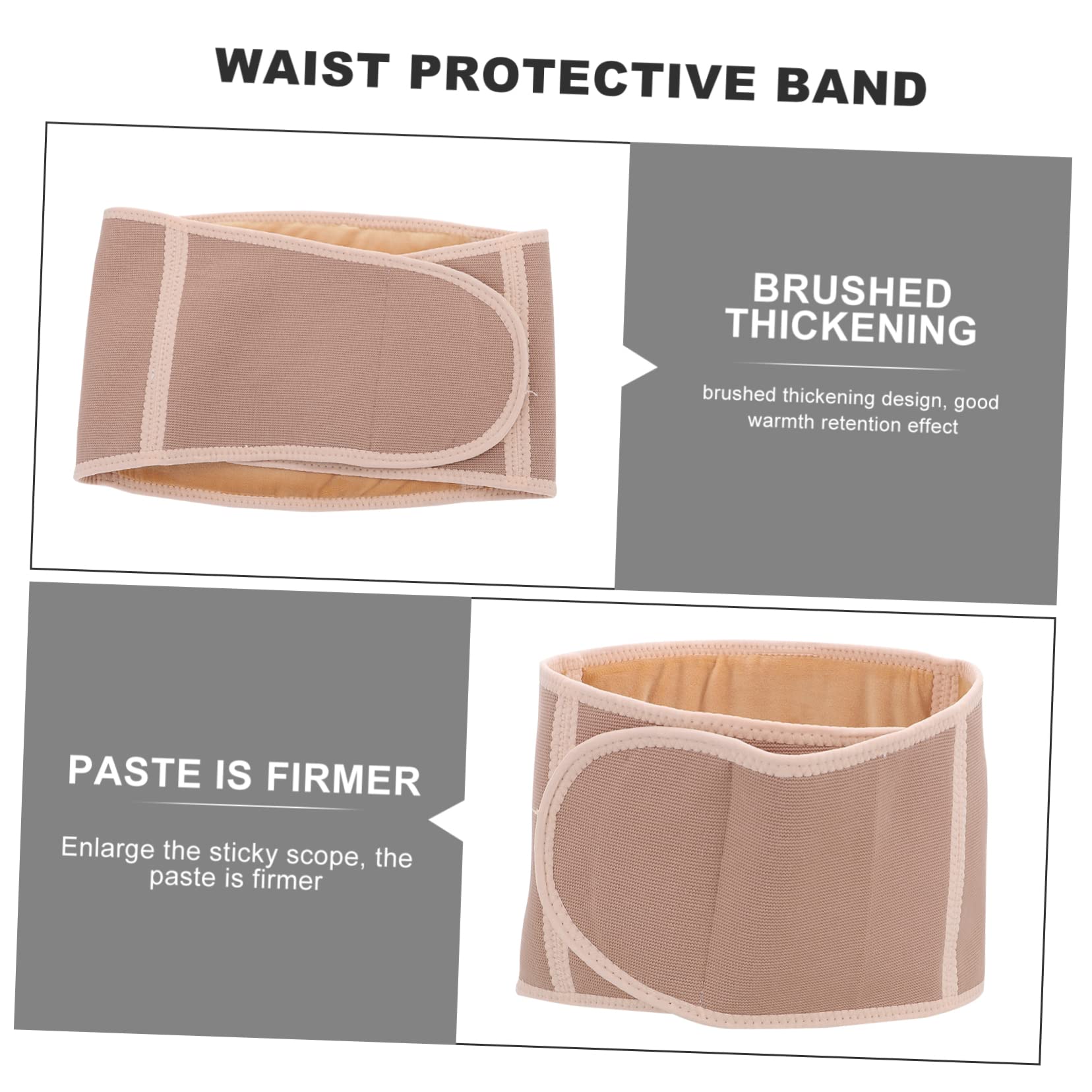 SEWOART Warm Belt Warm Keeping Waist Belt Breathable Waist Belt Waist Brace Belt Mens Girdle Adjustable Belts for Men Lumbar Protective Strap Waist Protective Band Sports Back Brace Cotton