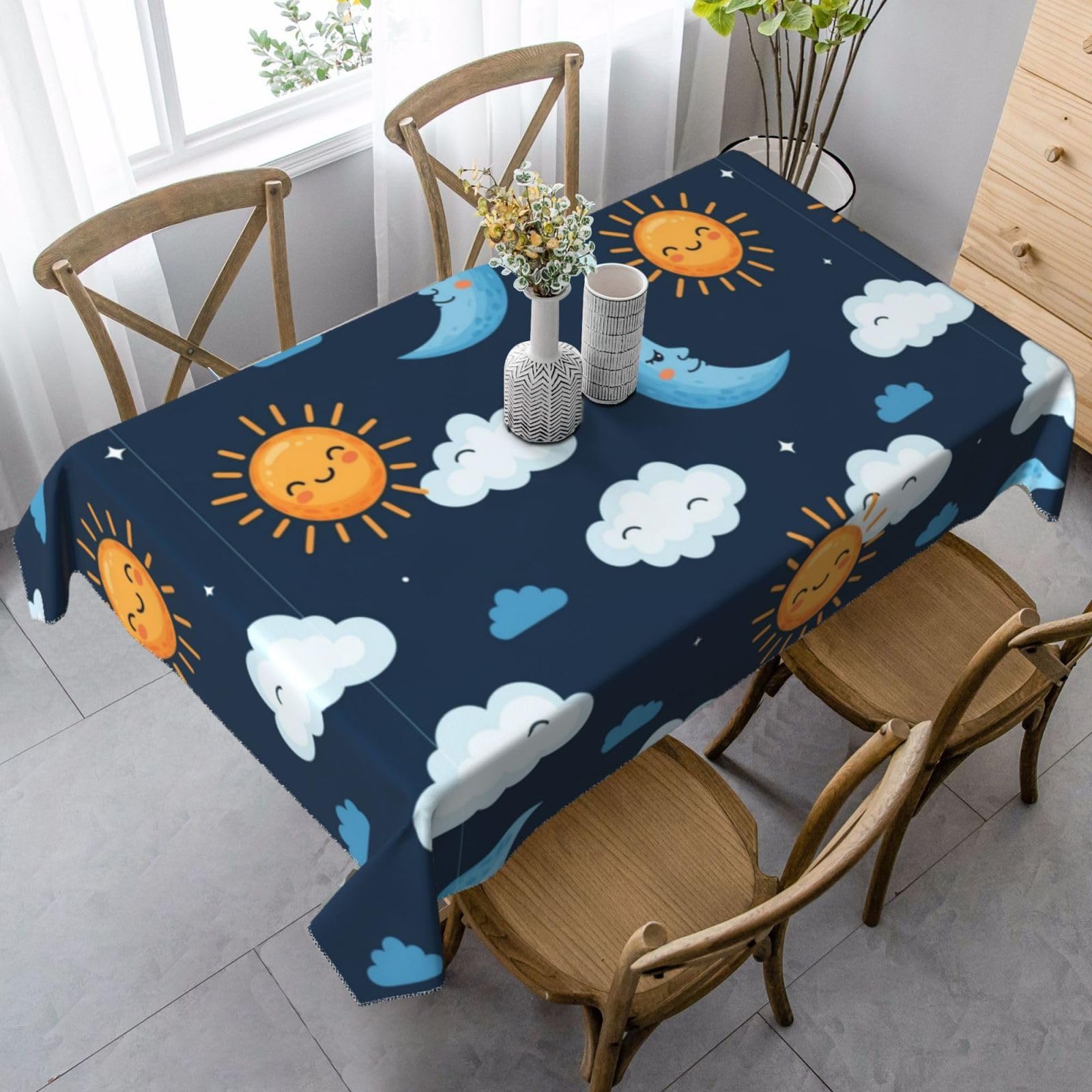 Nappe de table imperméable anti-tache pour protéger vos meubles avec style