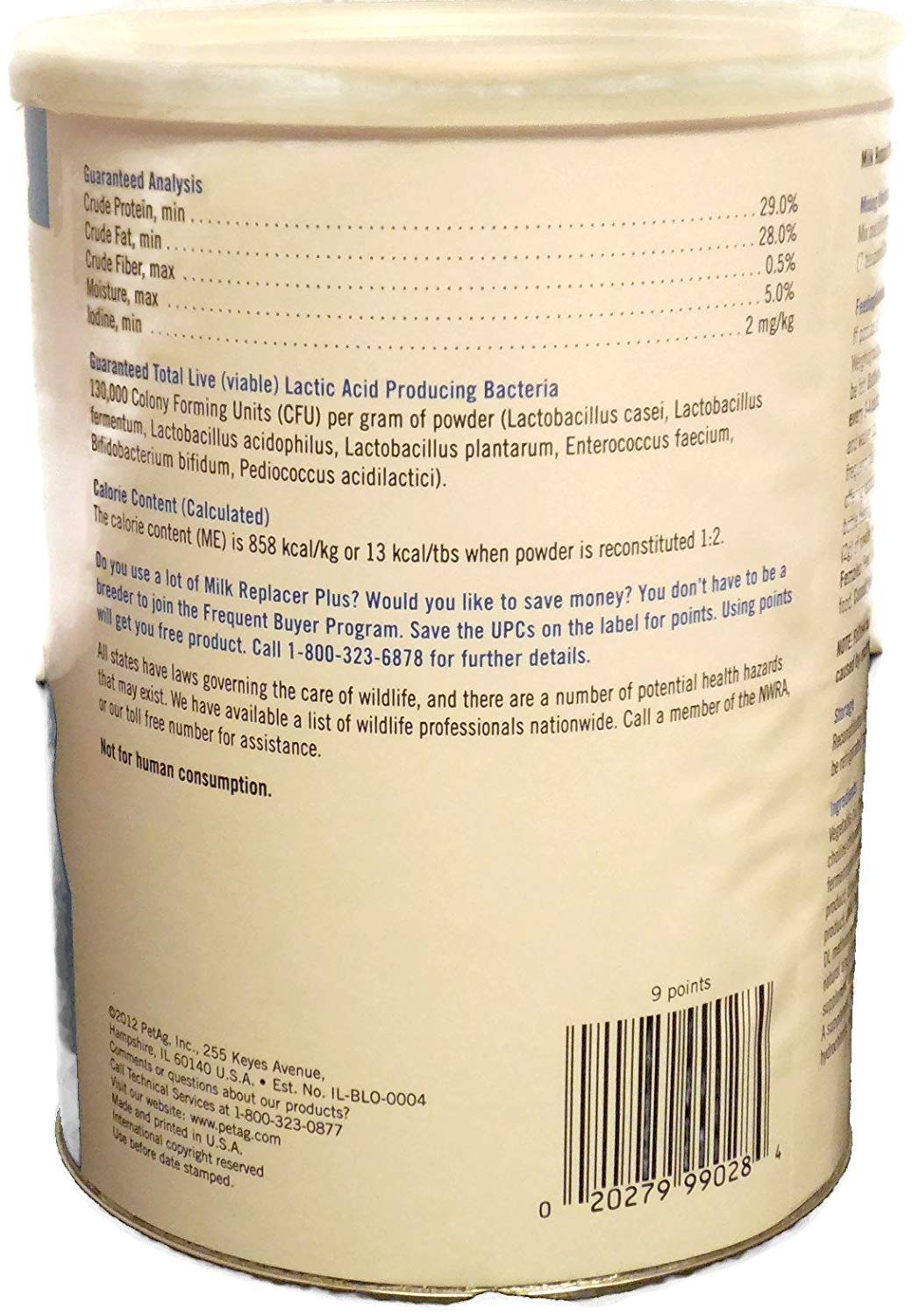 petag milk replacer plus