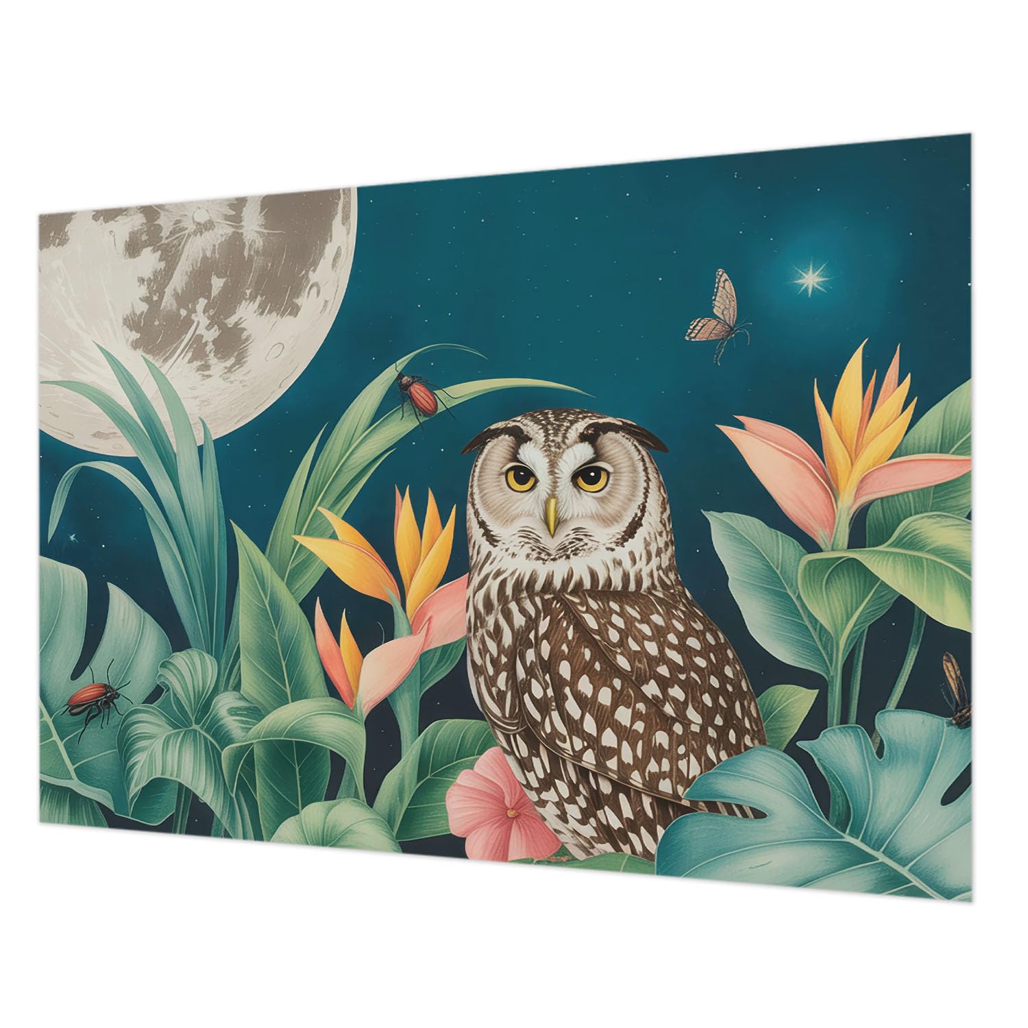 Pose murale facile pour rénover votre salon avec ce décor mural intissé 312x219