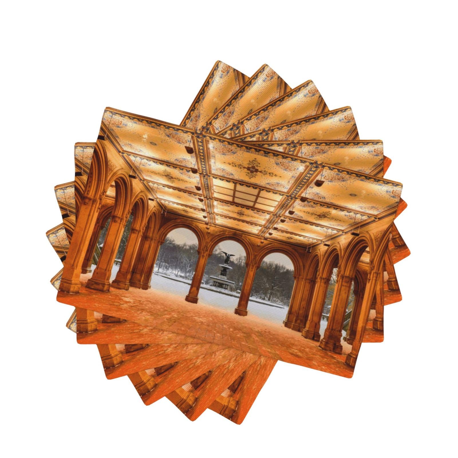 Sets de table en lin de qualité supérieure résistants au chaud