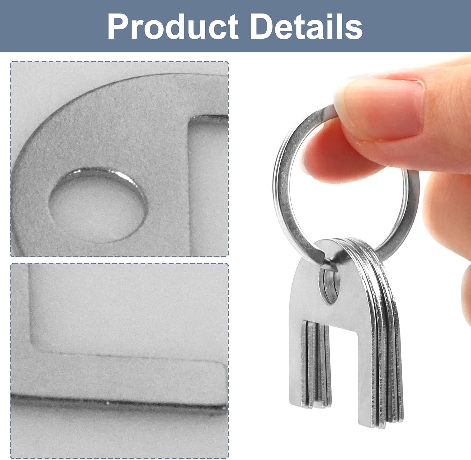5 Pack Universal Paper Towel Dispenser Keys, Dispenser Key Replacement for Commercial Toilet Paper and Soap Dispensers,with 2 Key Rings