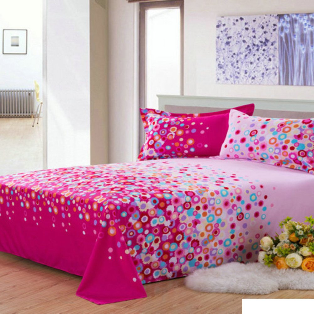 Feuilles lisses couleur unie 230x230cm pour en finir avec les draps trop courts