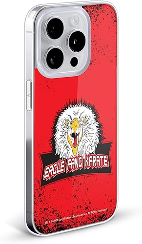 Miniatura 2 de Head Case Designs Funda de gel suave con licencia oficial de Cobra Kai Eagle Fang Logo Key Art compatible con Apple iPhone 13 Pro Max