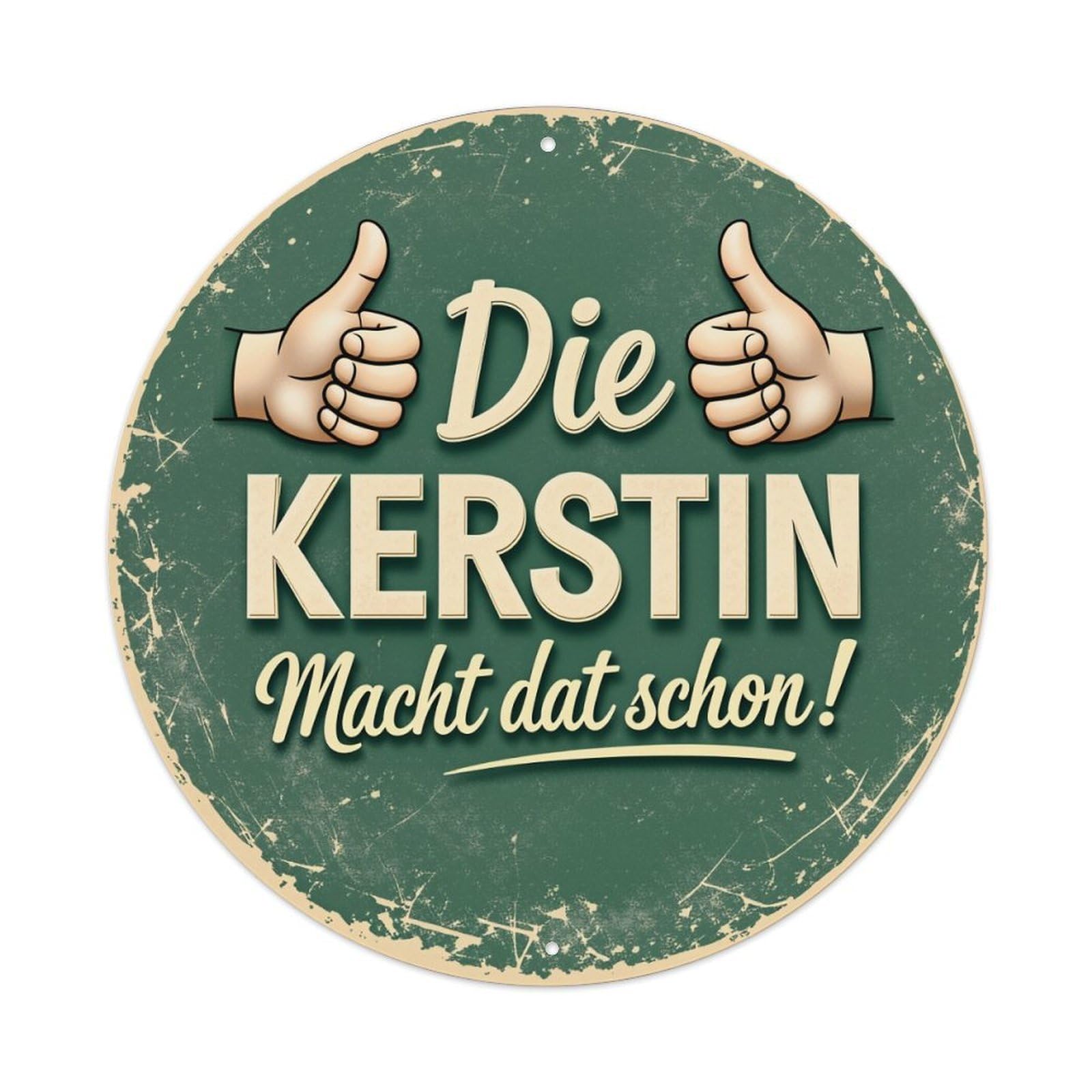 Kerstin Is Already Doing That Metal Tin Sign Vintage Garden Bedroom Cafe Bar Man Cave Home Wall Decor Metal Poster 8x8 inches
