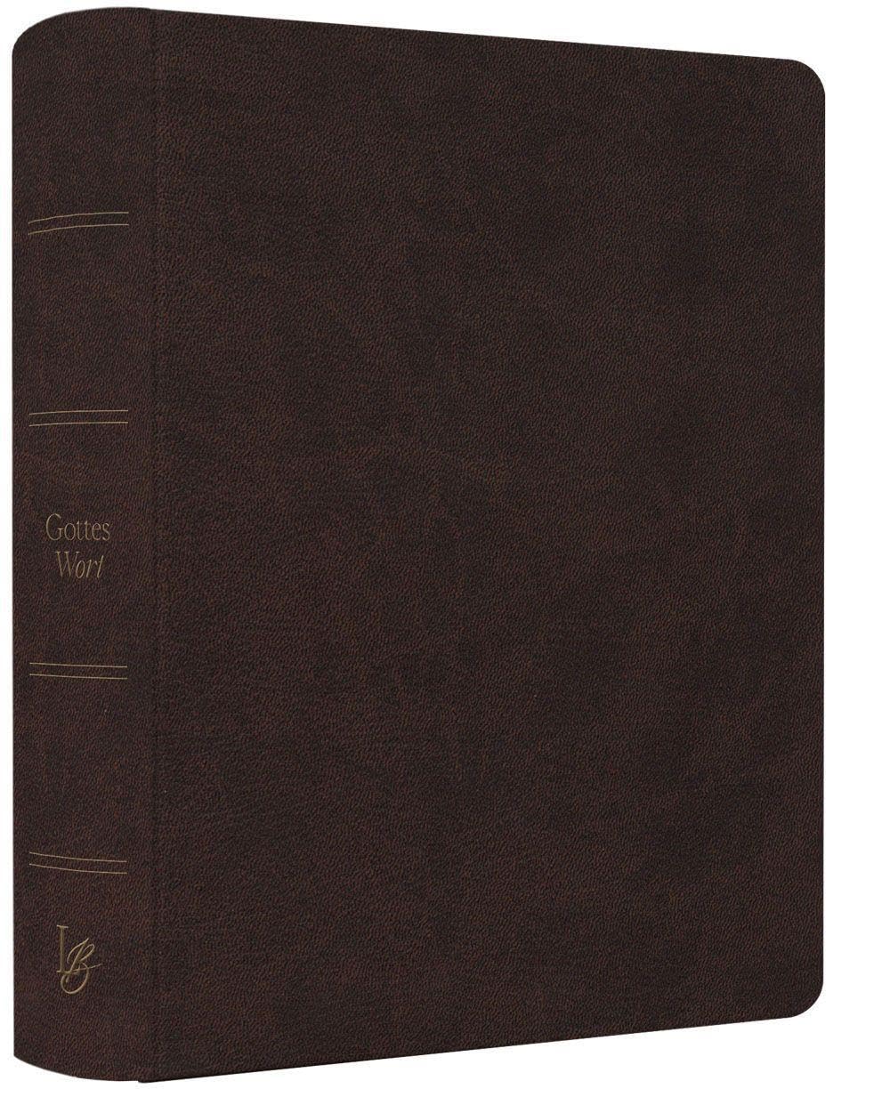 NeÜ bibel.heute LIEBEZURBIBEL: Kunstleder braun