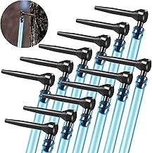 Maple Syrup Tree Tapping Kit, Maple Tap Spile Kit, Food Grade Maple Sap Tap with Tubing Drop Lines, 12 Taps + 12 Tubes with Instructions for Maple Birch Syrup Supplies