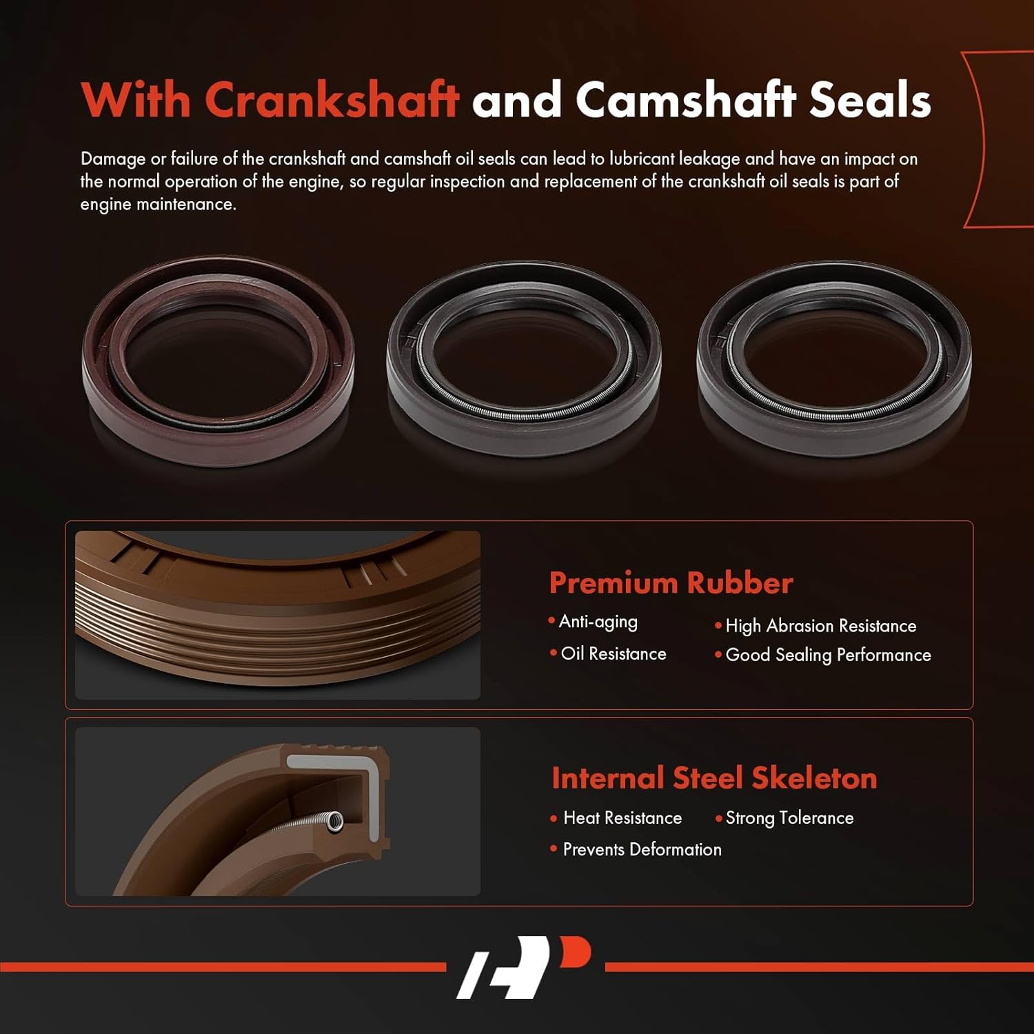 A-Premium Engine Timing Belt Kit with Water Pump Compatible with Dodge, Chrysler, Mitsubishi, Eagle & Plymouth Cars - Avenger 1995-1999, Sebring 1995-1999, Eclipse 1995-1999, Neon, Talon - 2.0L