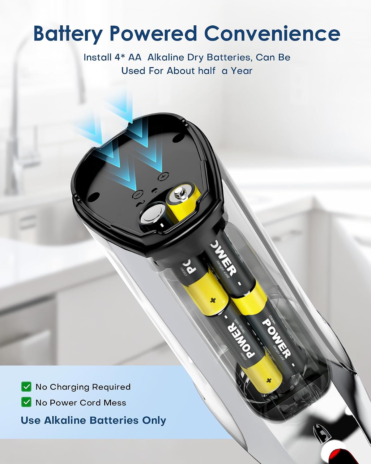 Automatic Soap Dispenser,17oz/500ml Touchless Dish Soap Dispenser