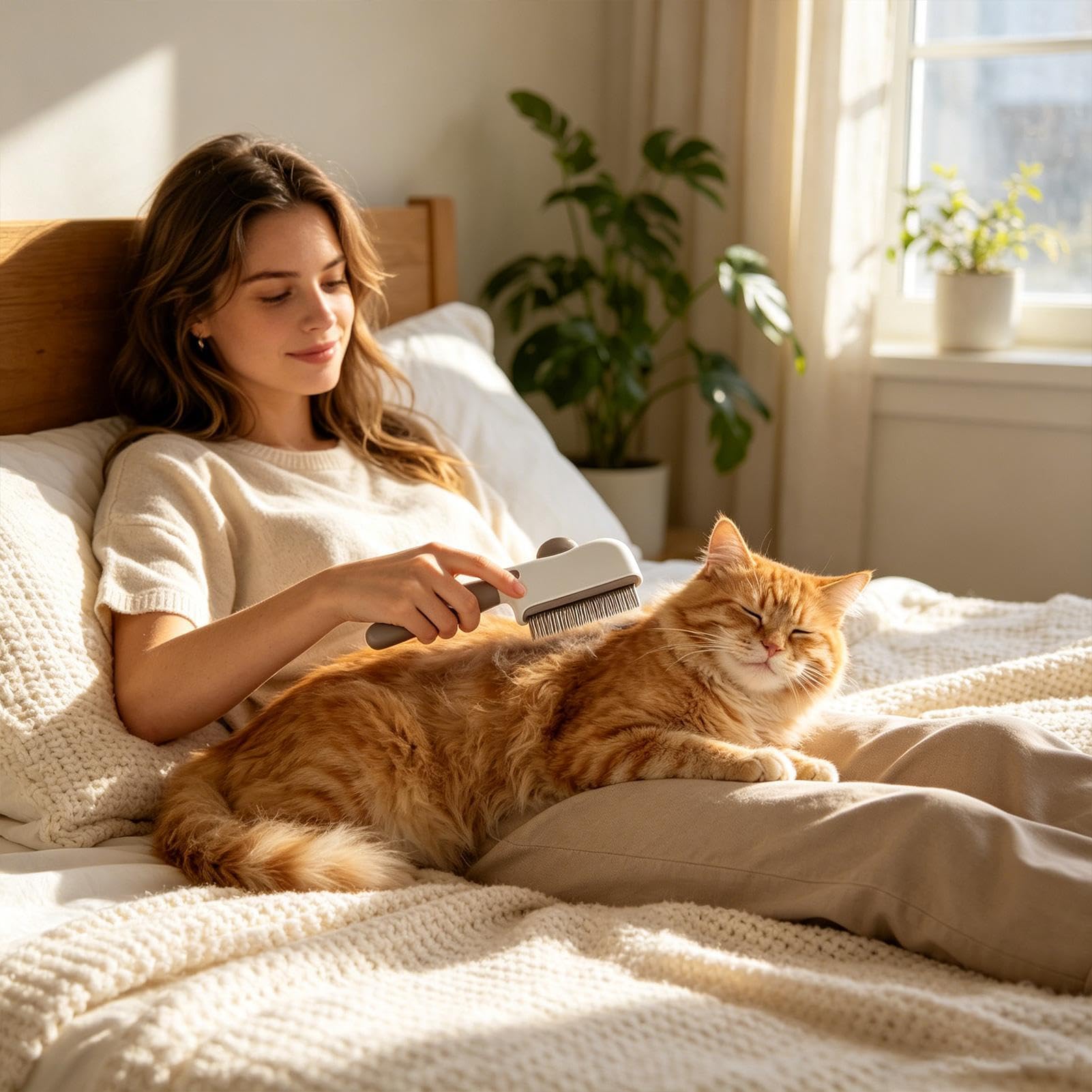 Pettine Per Gatti Antiscivolo Portatile Rimuovi Nodi | Strumento Toelettatura Animali Per Occhi Viso Bagno Veterinario Pet Spa Spazzolatura Quotidiana Pelo Corto Cuccioli
