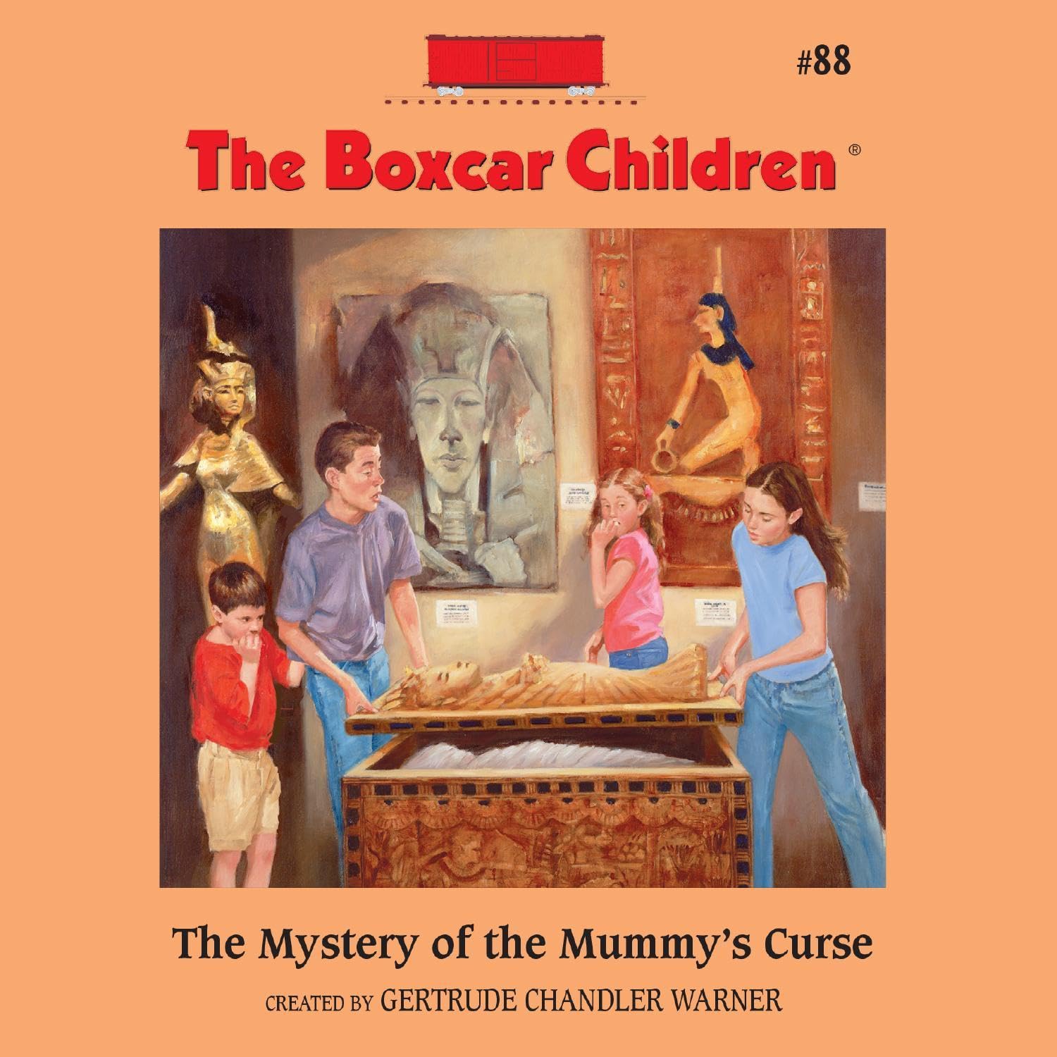Cover art for The Mystery of the Mummy's Curse