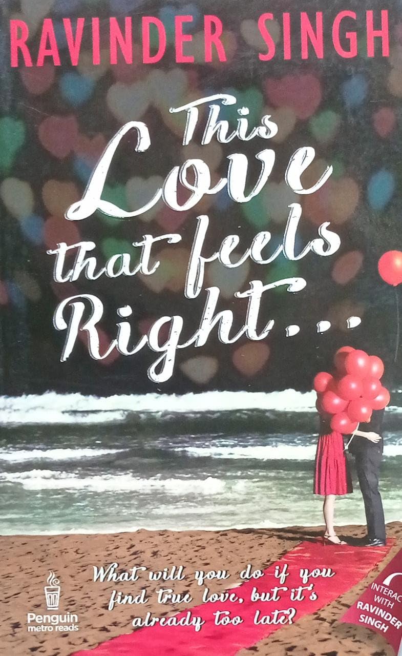 This Love That Feels Right By Ravinder Singh SECOND HAND BOOK NVB+635241