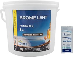 OCEDIS Bromine Slow Lozenges 20 g - 5 kg | Regular Disinf…