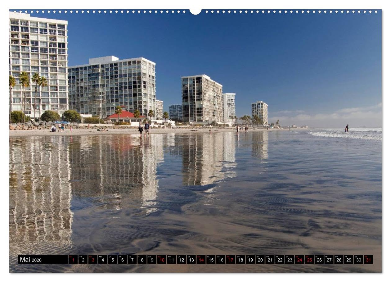 San Diego (hochwertiger Premium Wandkalender 2026 DIN A2 quer), Kunstdruck in Hochglanz: Kalifornisches Lebensgefühl aus San Diego in einem Kalender vom Reiseotografen Peter Schickert (CALVENDO Orte)