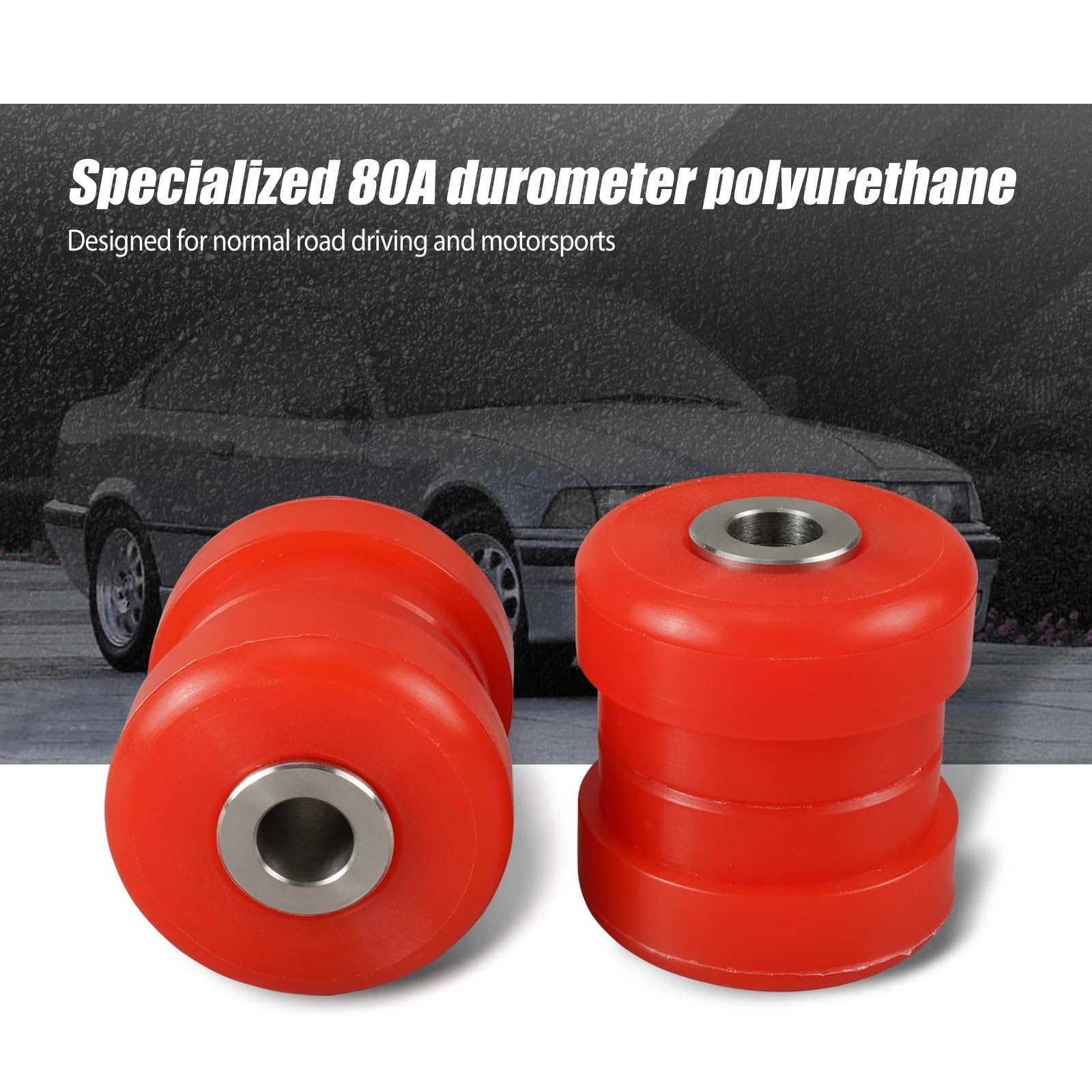 Zawieszenia Wahacz Tuleja górna Pasuje do Bmw E46 E36 E85 E86 E89, regulowany zestaw tulei Camber tylna zewnętrzna górna tuleja wahacza