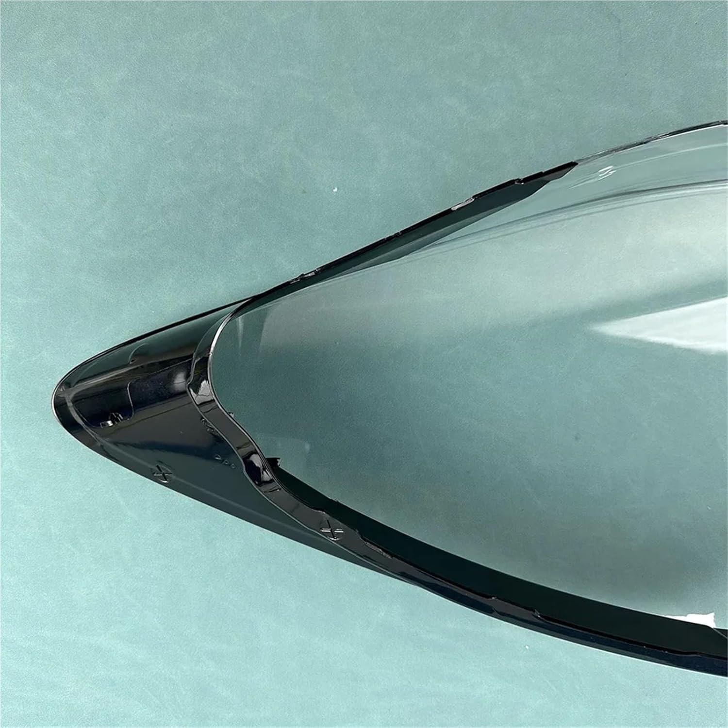 Front Headlight Cover Transparent Lampshade Lamp Lens Headlamp Shell(Right) Compatible with Porsche Cayenne 2018 2019 2020 2021 (Left)