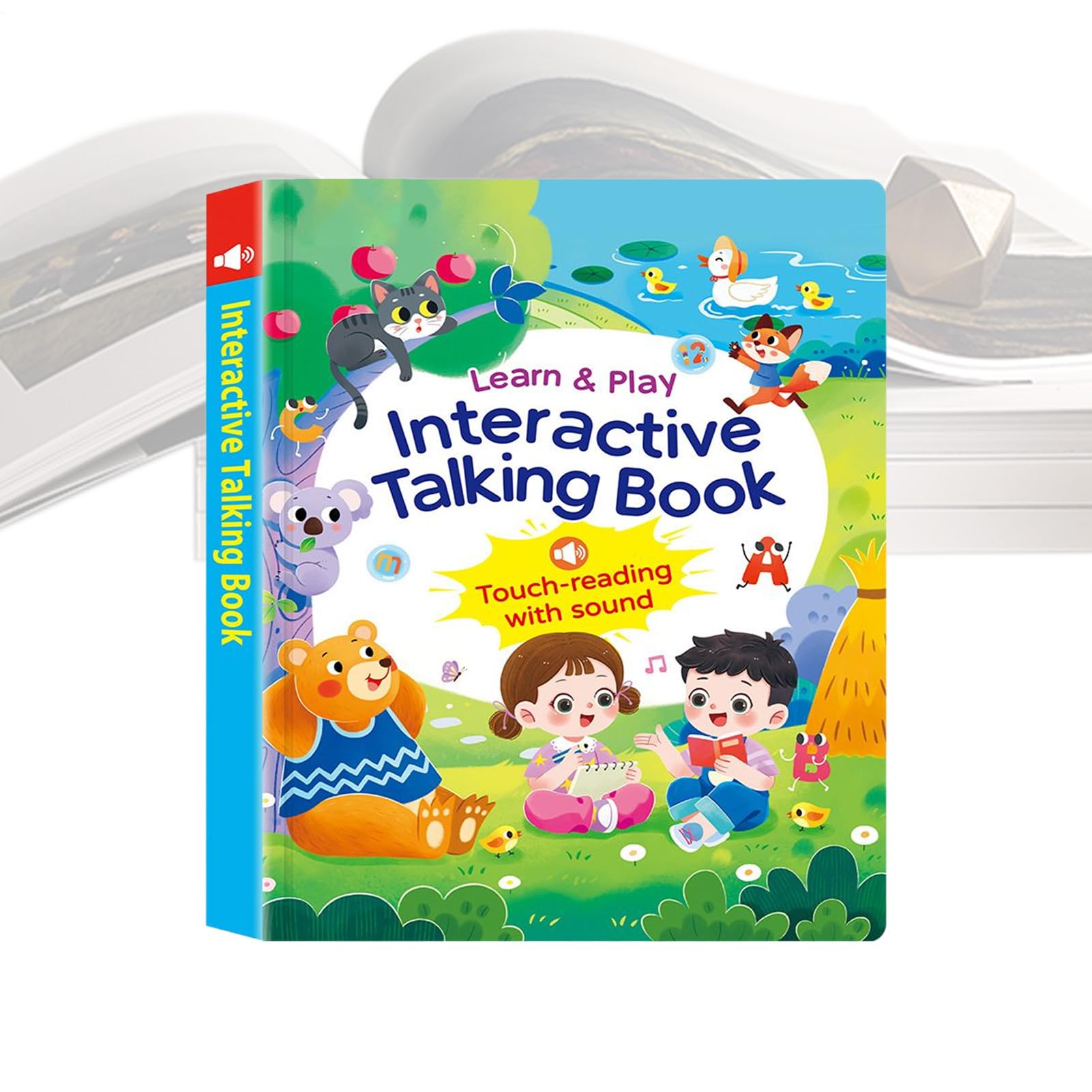 Libros sonoros para niños para evitar pantallas en viajes y aprender palabras con sonidos reales 8