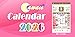Cawaii Calendar 2026 for Fire tablet - free,simple,cute,state holiday and observances,stamp,schedule,drawing,chart