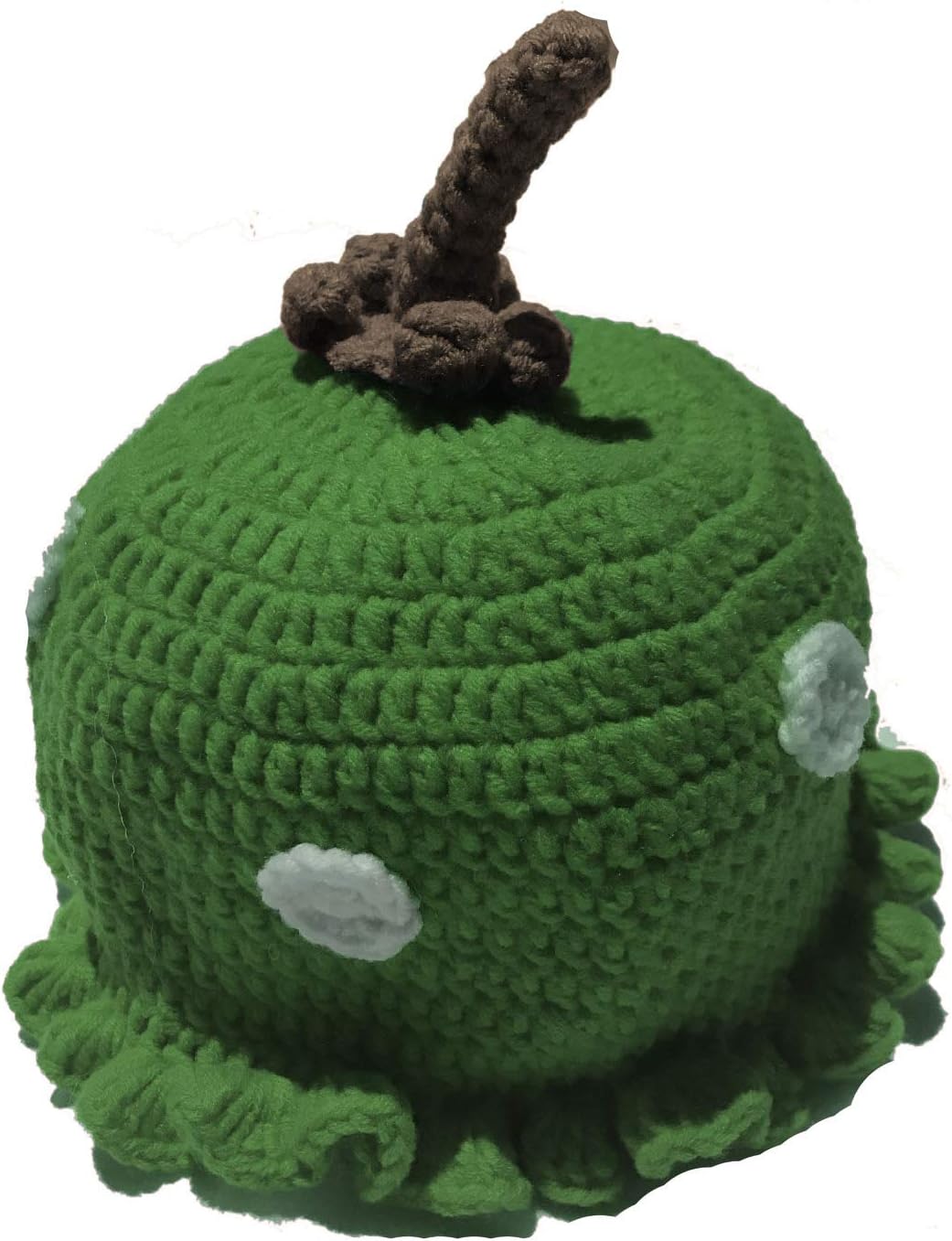 Women Handmade Crochet Strawberry Beanie Lovely Red Winter Warm Knit Hat for Kids Christmas Halloween Cap