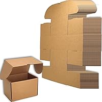 Vista 79 de Cajas de envío negras para pequeñas empresas, paquete de 20 cajas de cartón corrugado de 12 x 8 x 3 pulgadas para envío, embalaje, regalos