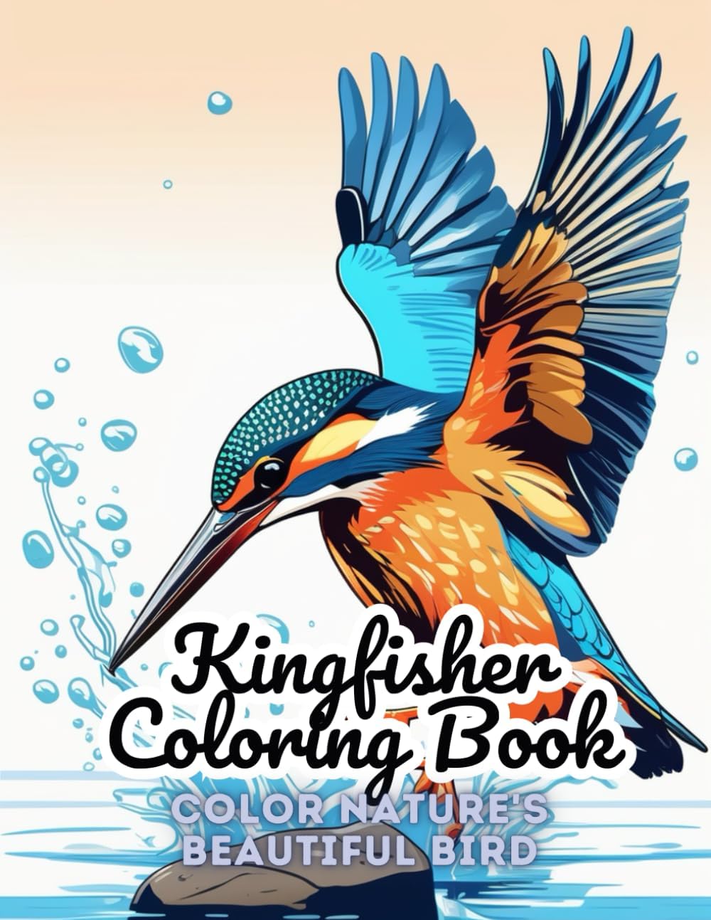 Kingfisher Coloring Book: An Artistic Journey, Wildlife Inspired, Relaxing Designs, Detailed Illustrations, Avian Art Therapy, Stress Relief, Nature-Inspired Patterns, Calming Activity