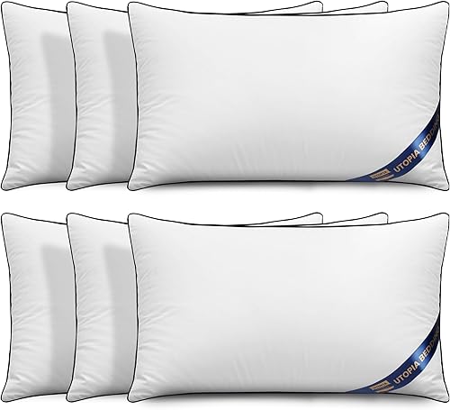 Miniatura 22 de Utopia Bedding - Relleno de almohadas decorativas (paquete de 2, color blanco), almohadas para sofá, cama y sofá de 12 x 12 pulgadas, relleno