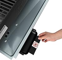 Vista 11 de Royal Gourmet GD4002T Combo de Parrilla y Plancha Tailgater de 4 Quemadores, Parrilla Portátil de Gas Propano de Superficie Plana con Salida