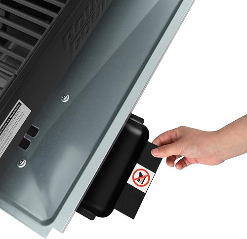 Miniatura 11 de Royal Gourmet GD4002T Combo de Parrilla y Plancha Tailgater de 4 Quemadores, Parrilla Portátil de Gas Propano de Superficie Plana con Salida