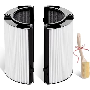 MSHNE Compatible Dyson Air Purifier Replacement Filter Integrated Recycled Glass HEPA Activated Carbon Filter DP04, HP04, HP06, HP09, HP07, HP10, TP04, TP06, TP07, TP7A, TP09, TP10 / Dyson Humidifier Air Purifier Replacement Filter PH01, PH02, PH03 , PH3A, PH. 04