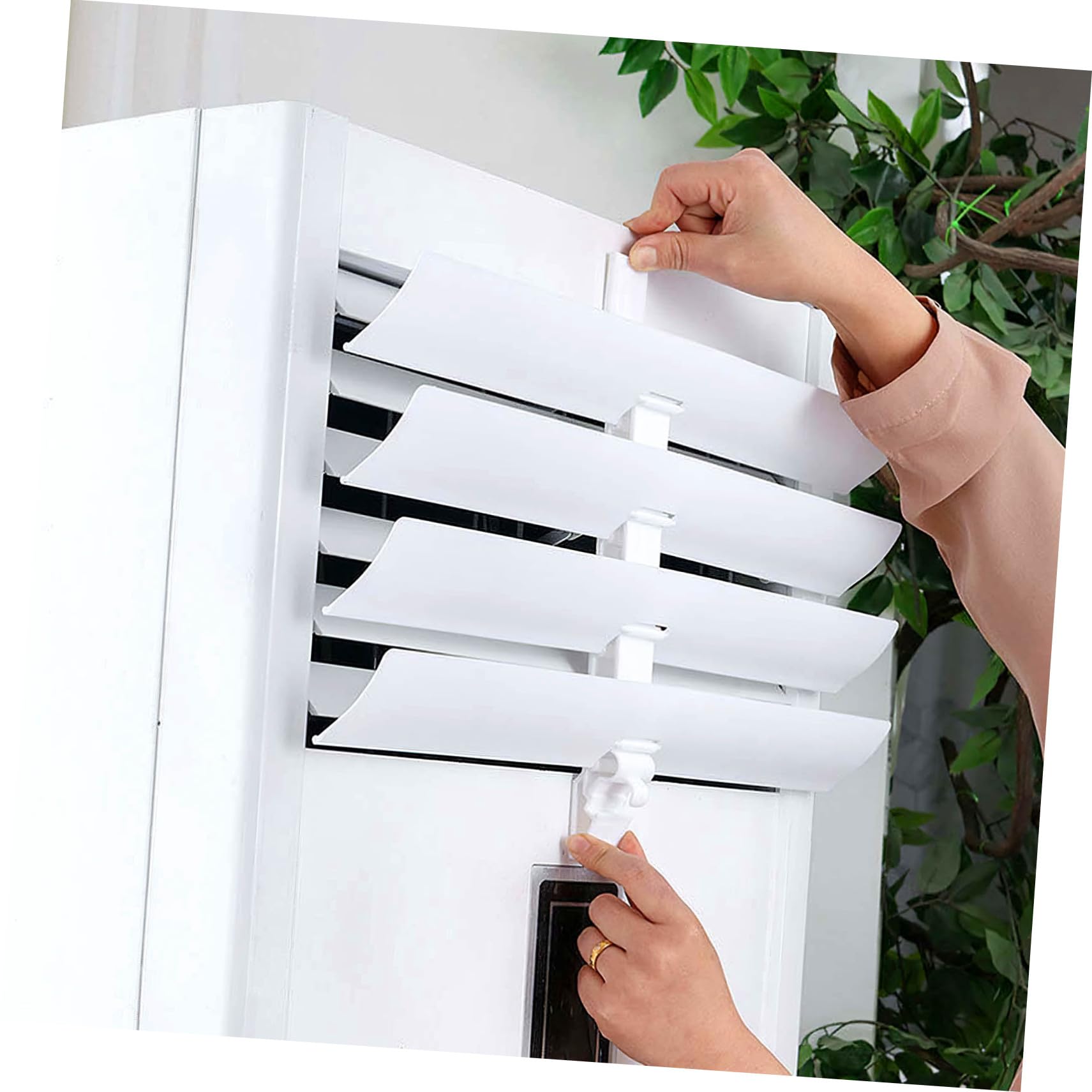 Kit De 60 Pines De Reparación Para Persianas - Repuesto Para Lamas, Fácil Instalación, Color Blanco