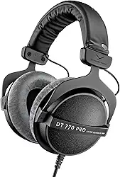 Fones de ouvido profissionais de estúdio Beyerdynamic DT 770 Pro 32 ohm edição limitada, cinza