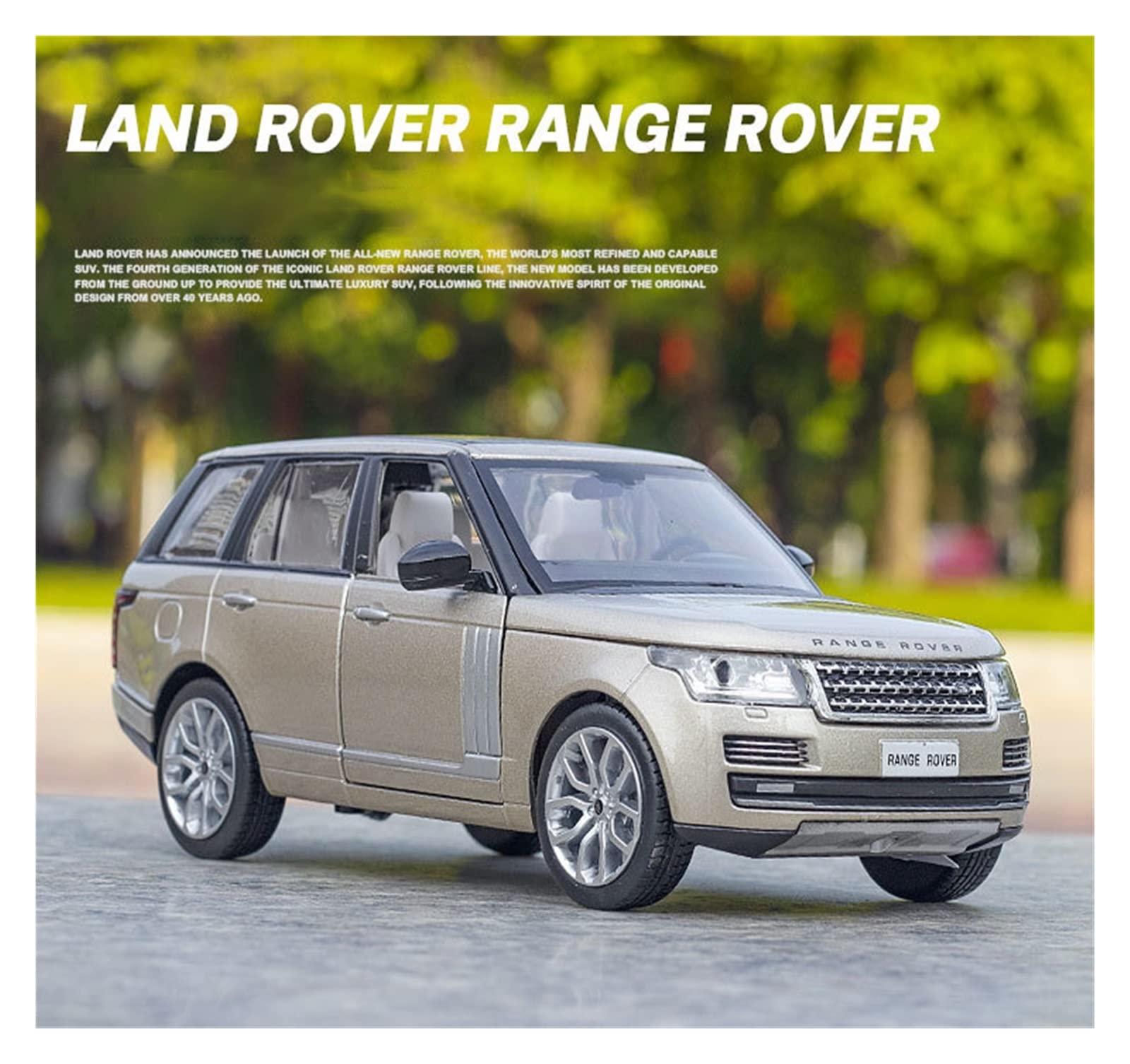 Amazon.co.jp: 1:24ランドローバーレンジローバーSUVダイカスト合金車