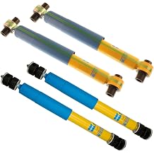 Bilstein 24-153249 24-268097 B6 Series Front & Rear Shocks fits 2005 2009 Workhorse W20 W22 Chassis Class A - Monotube Design