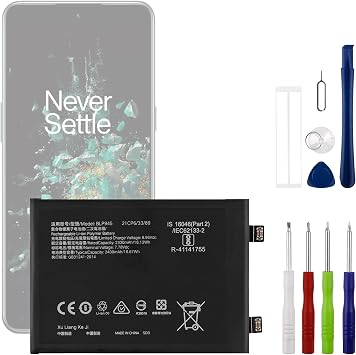 BLP945 7.78V 2400mAh Battery, Compatible with OnePlus 10T CPH2415 CPH2413 CPH2417, with a Battery Installation Tool
