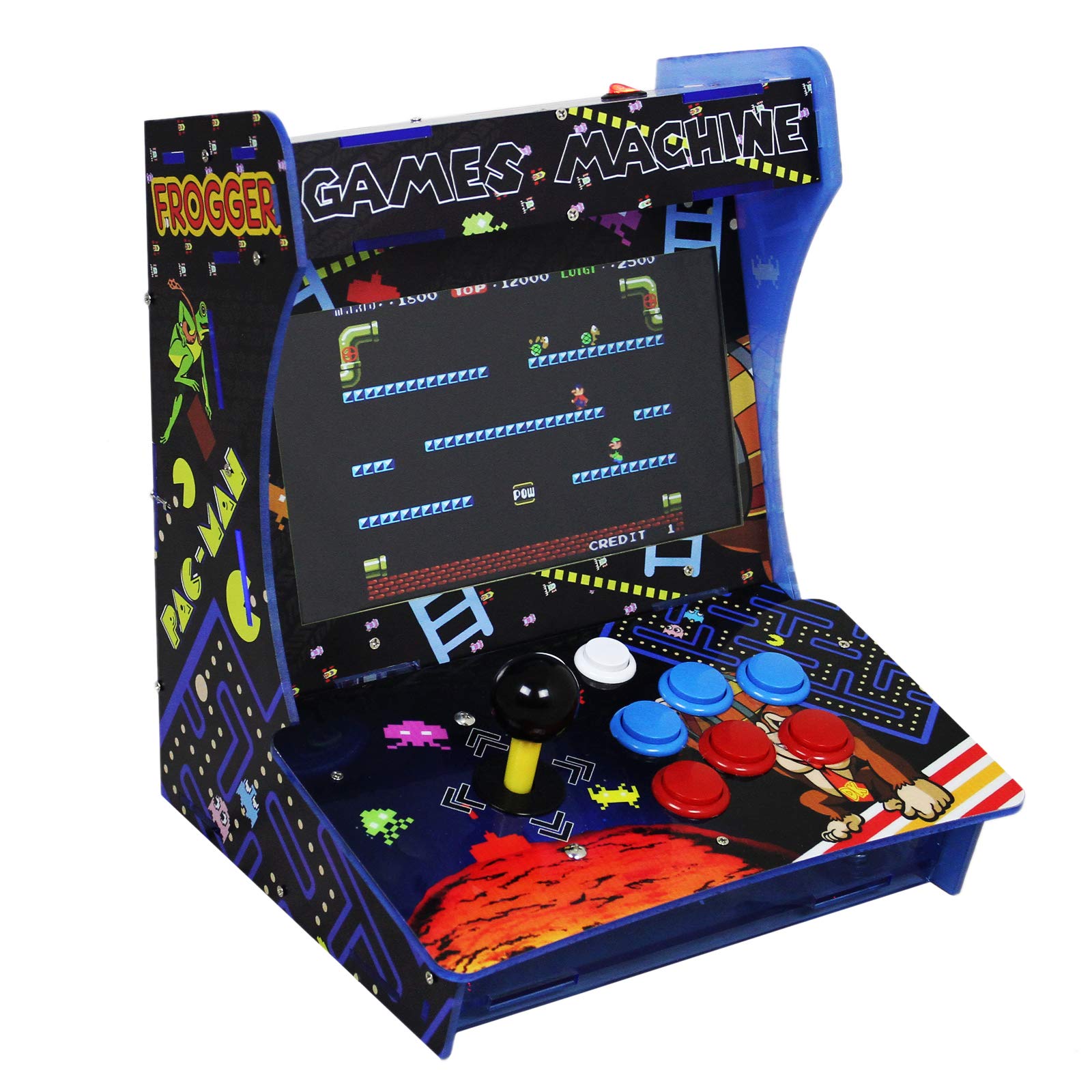 Mini Macchina Arcade Retrò con 3300 Classici Vintage dagli Anni 80-90