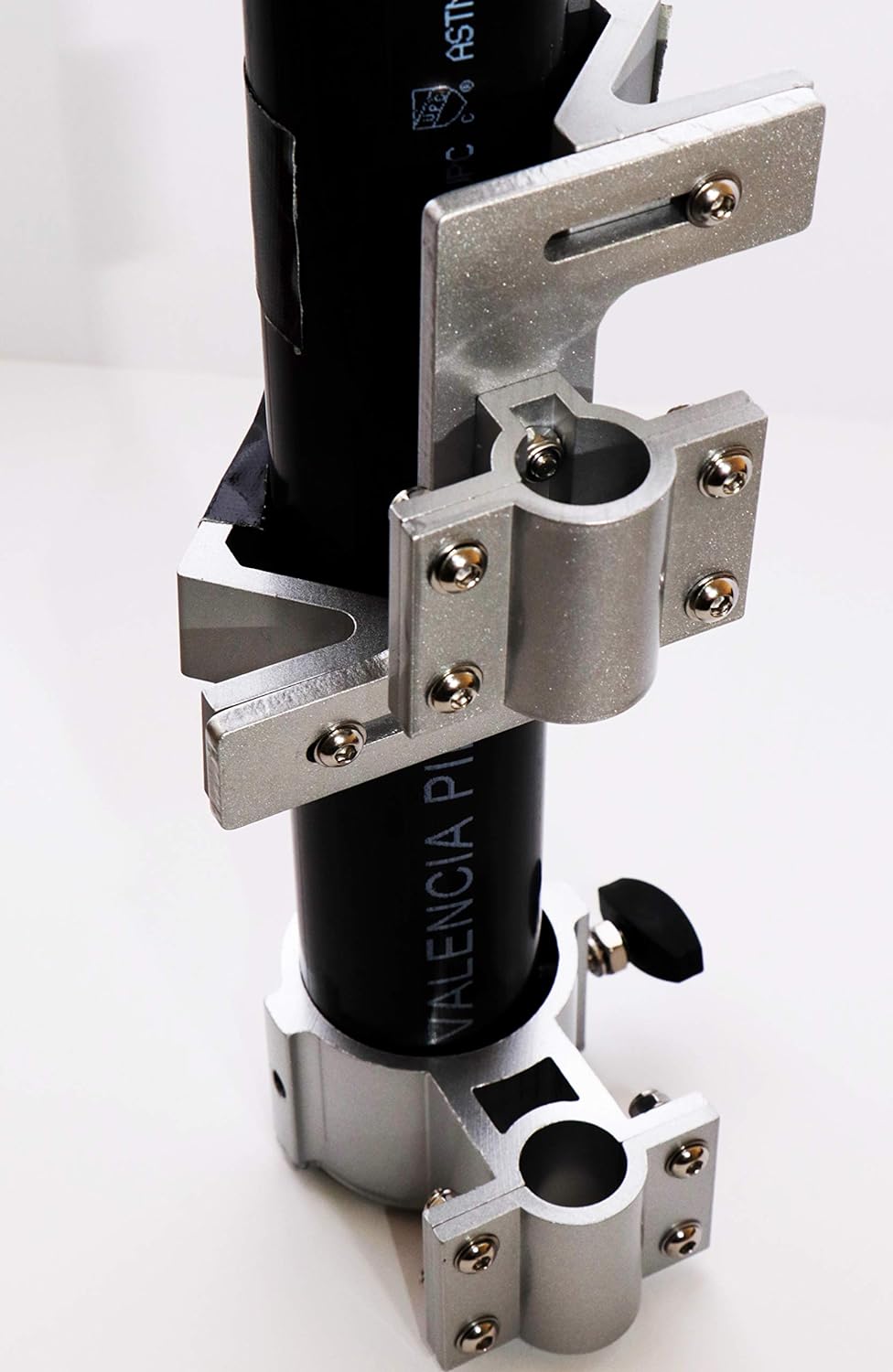 EEZ RV Products Aluminum Flag and Wind Sock Pole Mount for RV LADDERS