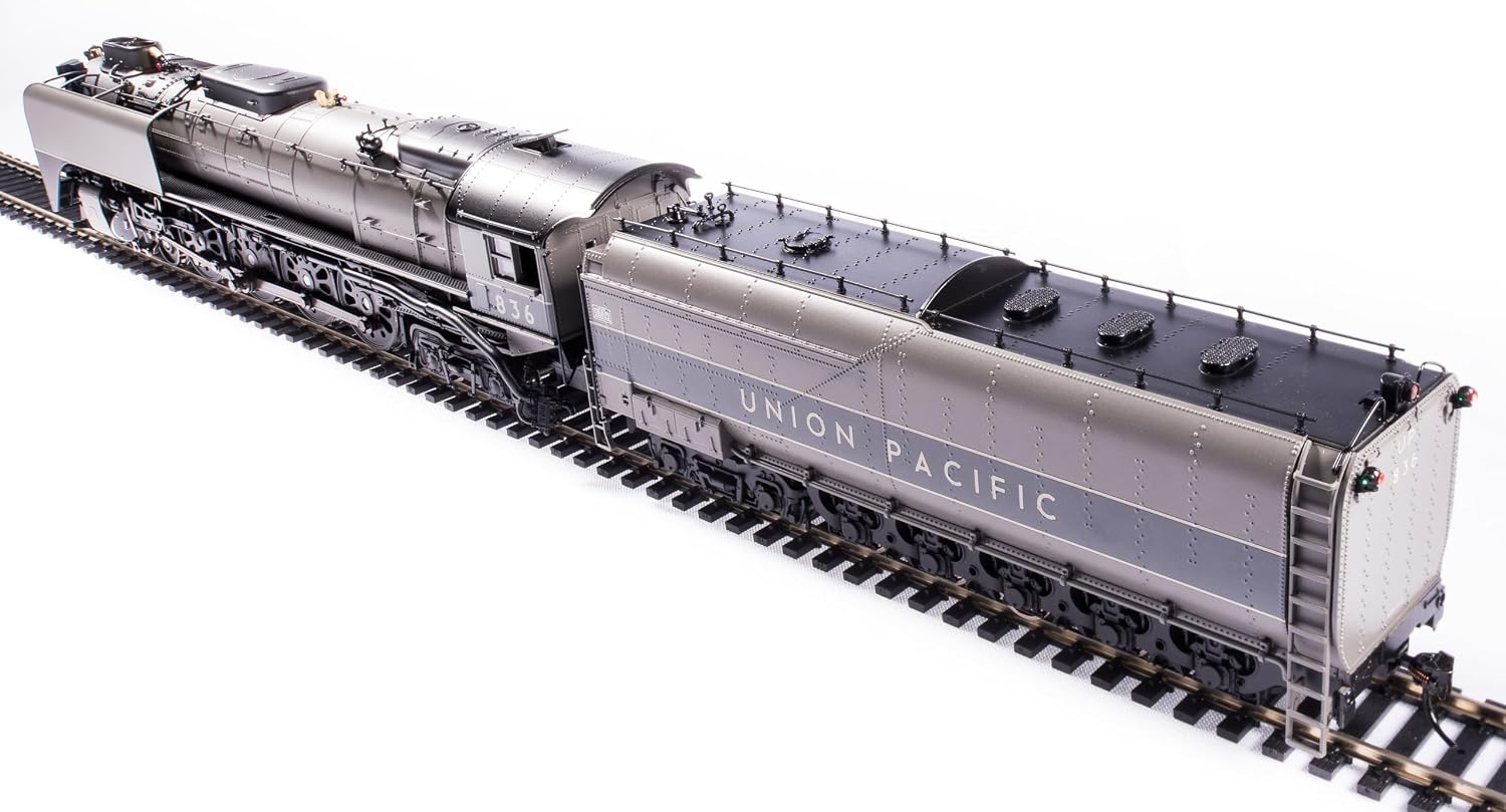 Broadway Limited 6645 Union Pacific 4-8-4, Class FEF-3, 836, TTG w/Aluminum, Paragon4 Sound/DC/DCC, Smoke, HO