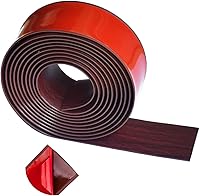 Vista 18 de Tira de Transición de Piso & Tira Autoadhesiva de Borde de Piso de Vinilo para Pisos de Laminado Cubriendo Juntas de Piso de Material Bruto