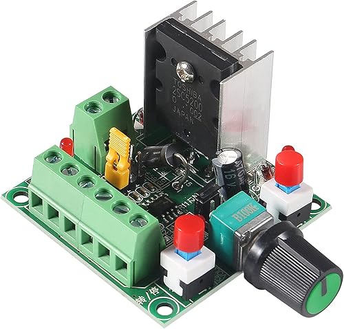 Miniatura 4 de DWEII Paquete de 2 accionamientos de motor paso a paso DC 5-12V15-160V, controlador de motor paso a paso ajustable PWM, generador de señal,