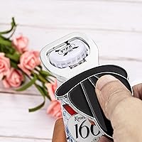 Vista 5 de Abrebotellas con forma de gato, abridor creativo de animales en aleación de zinc, regalo para papá, amigo o bar (negro gato)