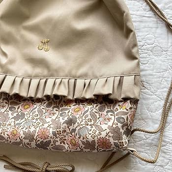 Amazon.co.jp: リバティ巾着 大きめナップサック 体操着袋 縦40