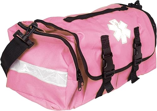 Dixigear First Responder On Call - Bolsa de trauma con reflectores (rosa)