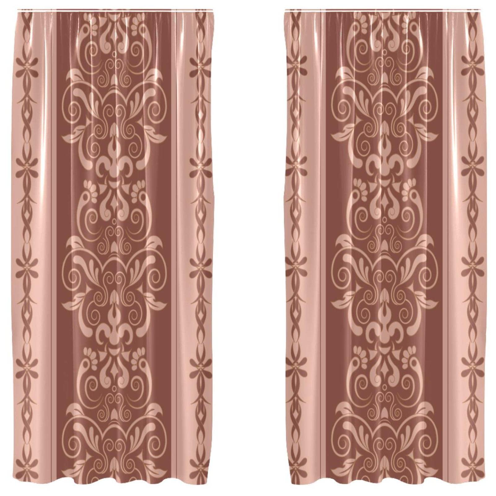 Rideaux occultants thermiques en microfibre 140x213 pour un sommeil réparateur