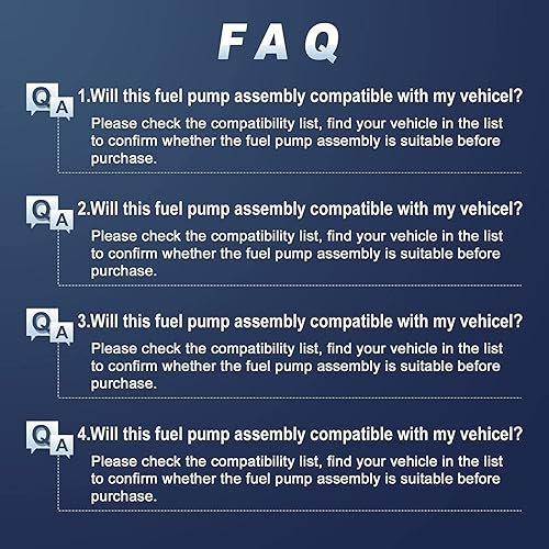 Miniatura 7 de MOSTPLUS Conjunto de bomba de combustible compatible con Chevy Cavalier Pontiac Grand AmSunfire 2000-2005, Malibu 2000-2003, Oldsmobile Alero